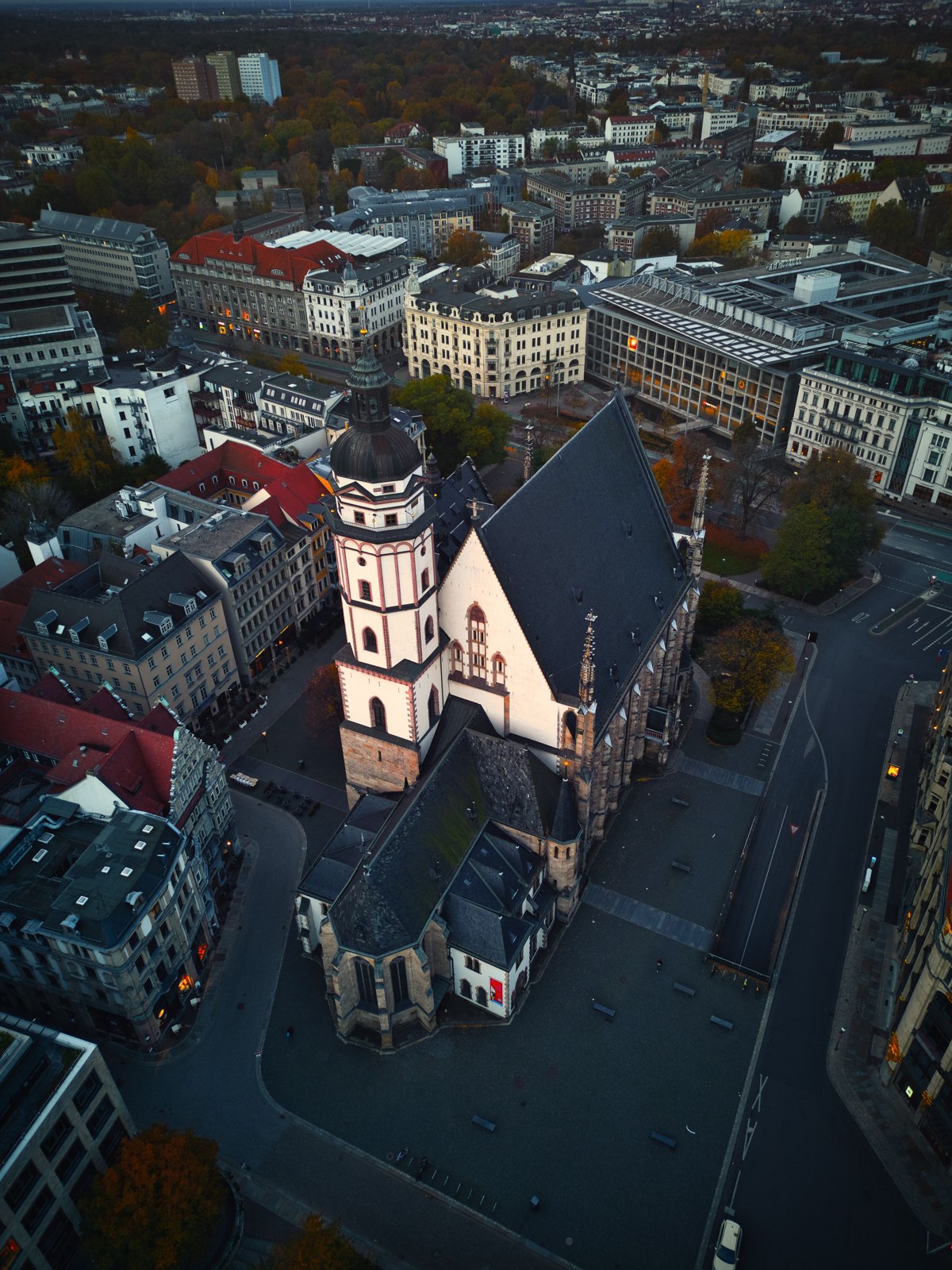 St Thomas Church in Leipzig