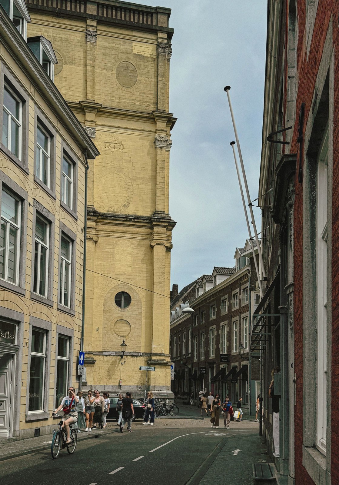 Historic street in Maastricht