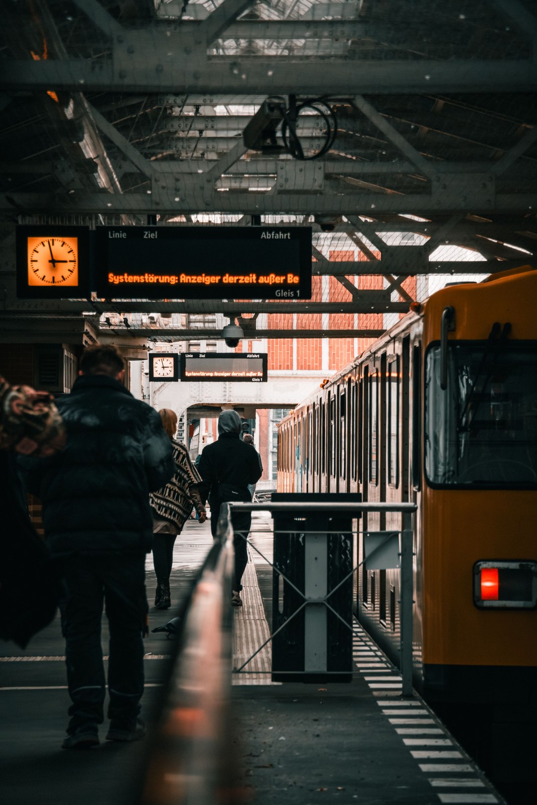 Railway station in Berlin