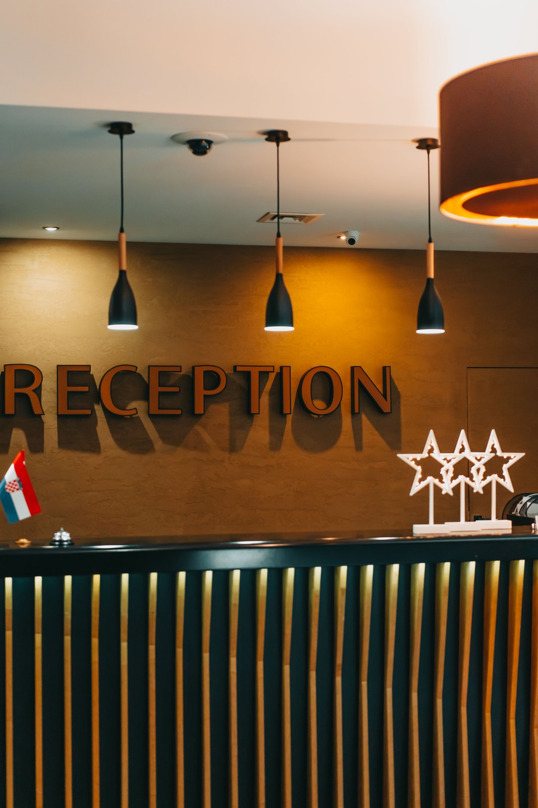 Empfangsbereich eines Hotels