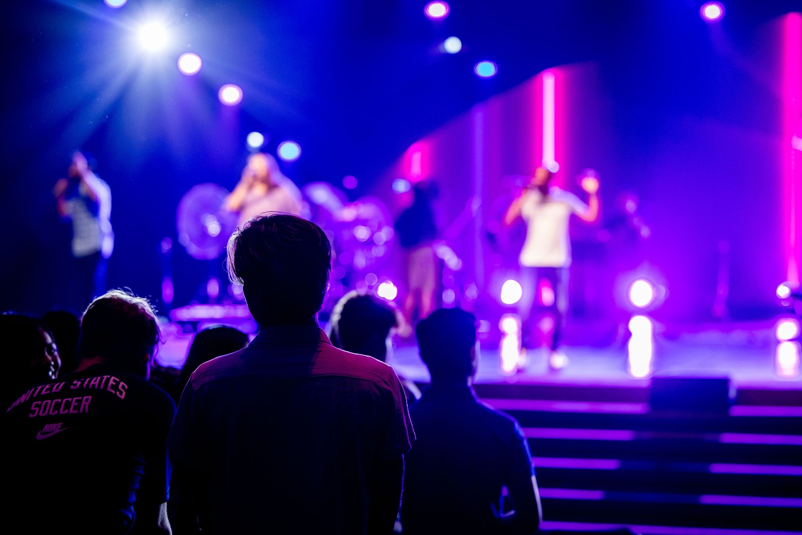 Audience at a concert