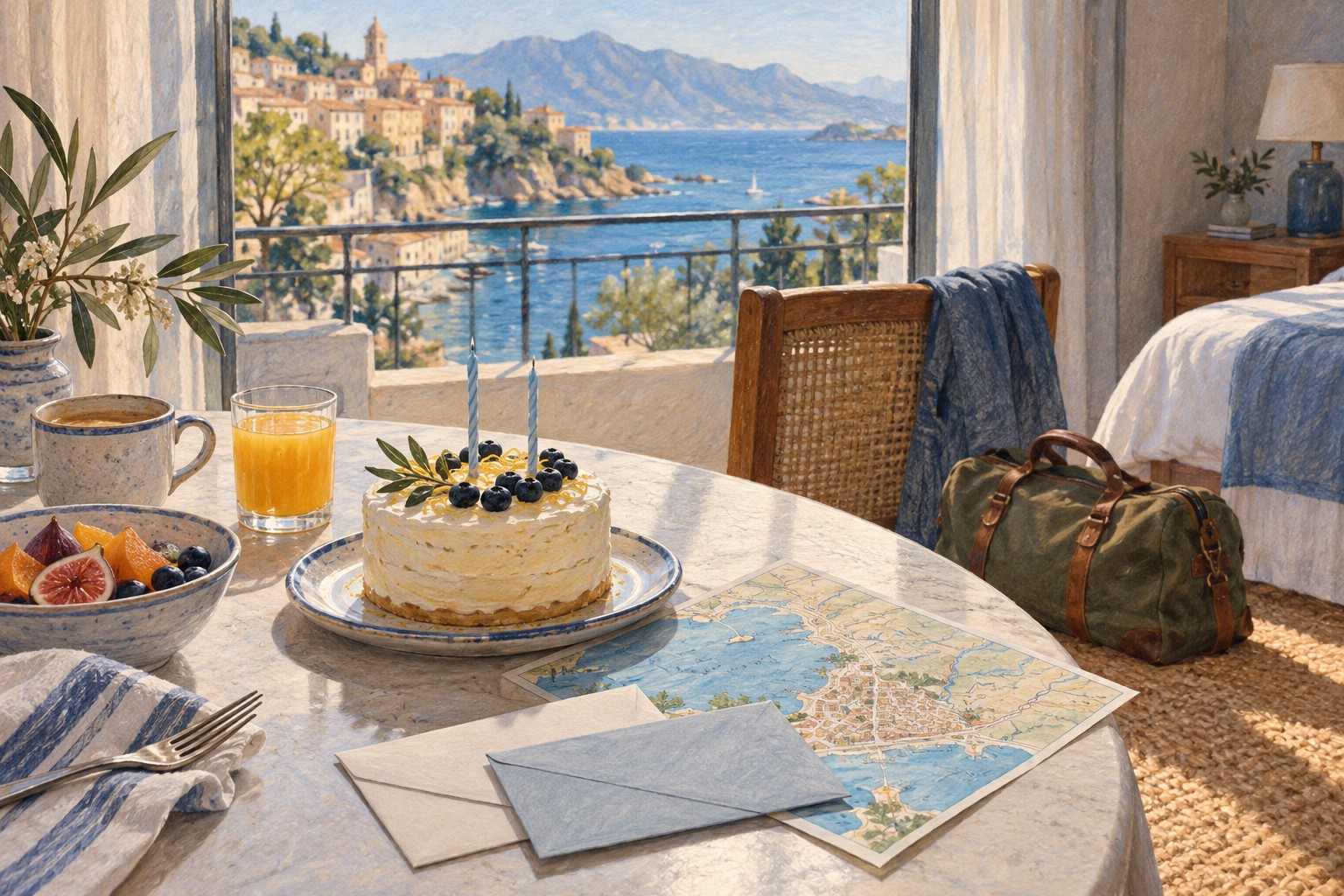 A few fixed plans for a birthday trip